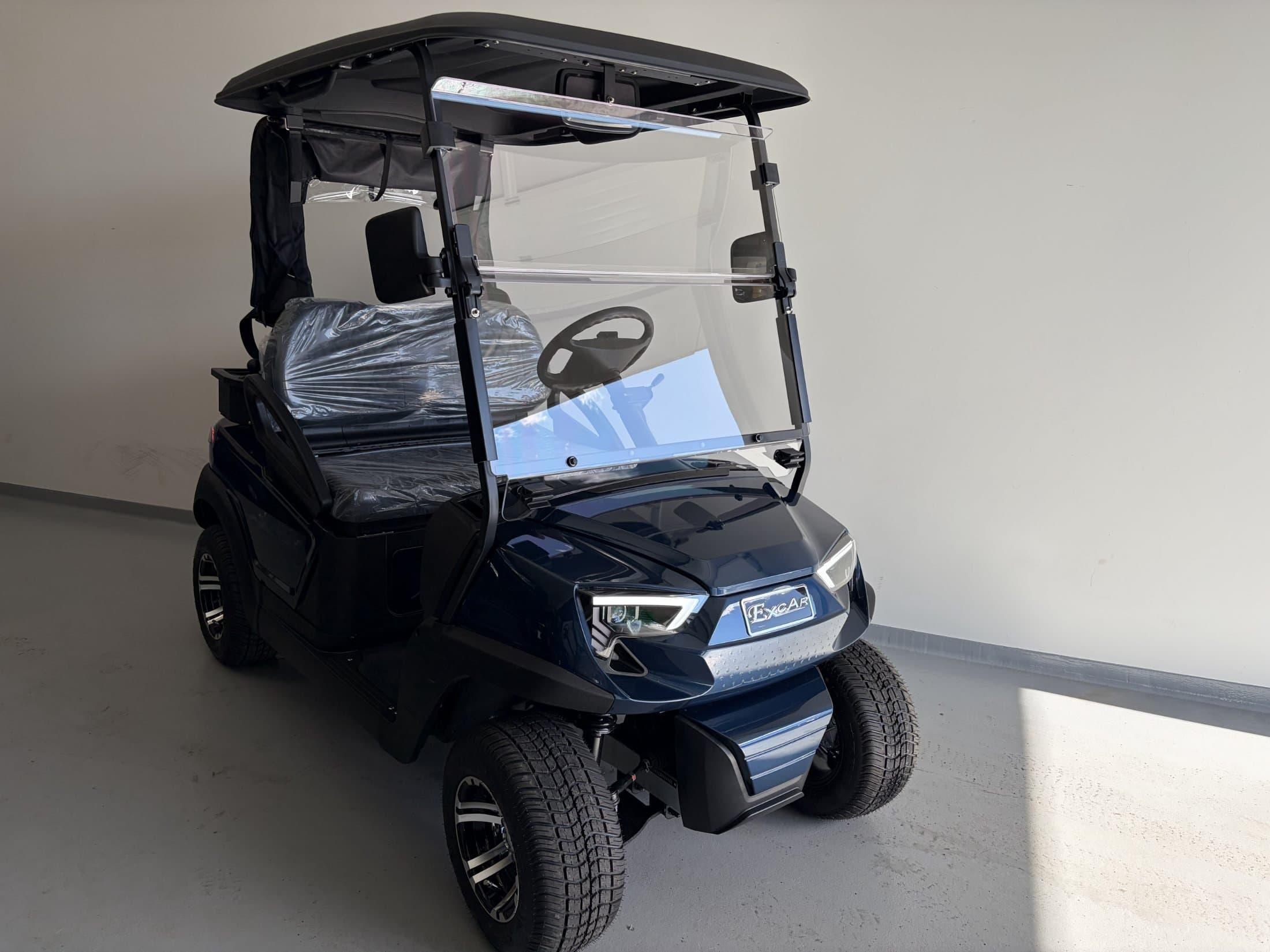 Excar CK– 2 sæta golfbíll Blár
